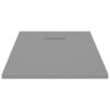 Shower Base Tray SMC Grey 100x70 cm