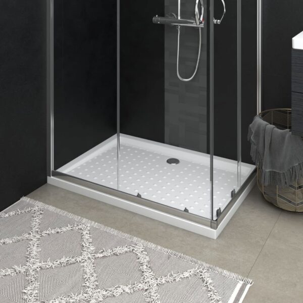 8720286206010_m_en_hd_1.jpg Shower Base Tray with Dots White 70x100x4 cm ABS