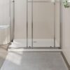 Rectangular ABS Shower Base Tray White 80x110 cm