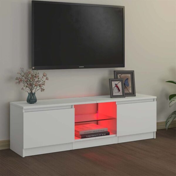 8720286216934_g_en_hd_1.jpg TV Cabinet with LED Lights White 120x30x36 cm