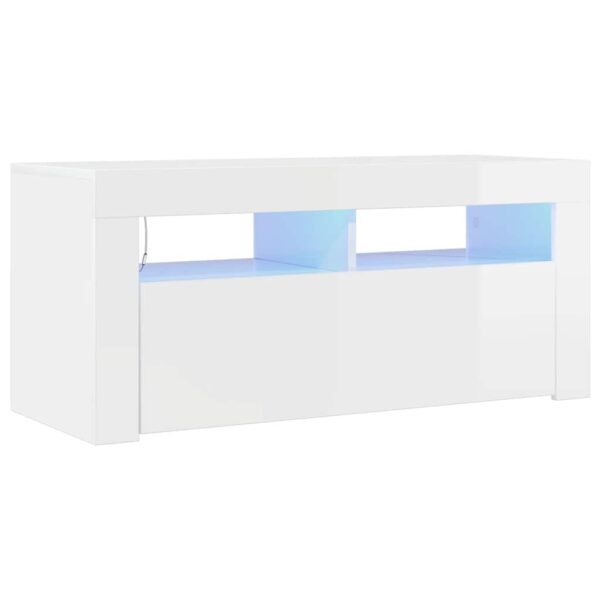 8720286217351_a_en_hd_1.jpg TV Cabinet with LED Lights High Gloss White 90x35x40 cm