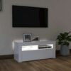 8720286217351_g_en_hd_1.jpg TV Cabinet with LED Lights High Gloss White 90x35x40 cm