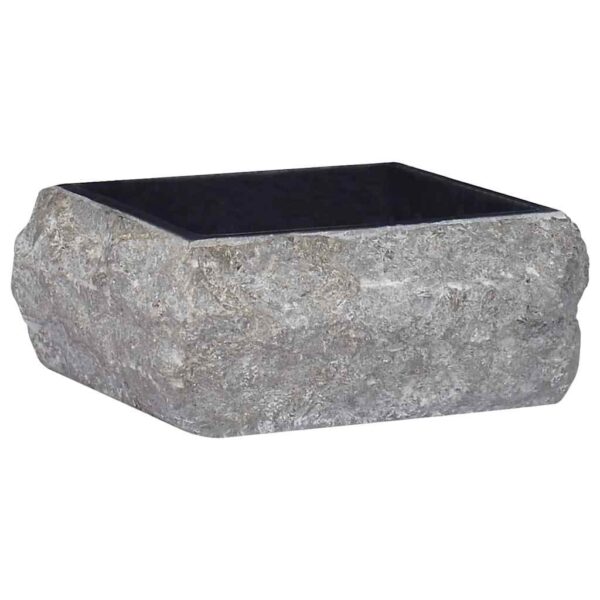 Sink Black 30x30x13 cm Marble
