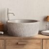 Sink Grey Ã˜40x15 cm Marble