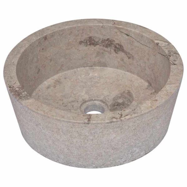 Sink Grey Ã˜40x15 cm Marble
