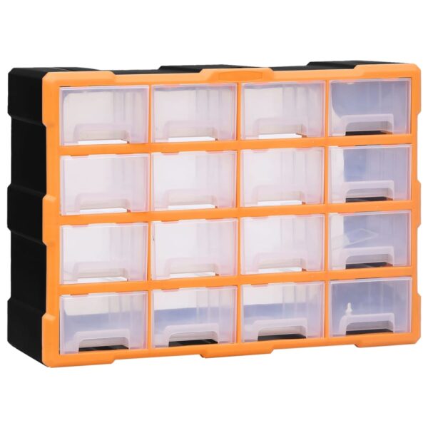 8720286327678_a_en_hd_1.jpg Multi-drawer Organiser with 16 Middle Drawers 52x16x37 cm