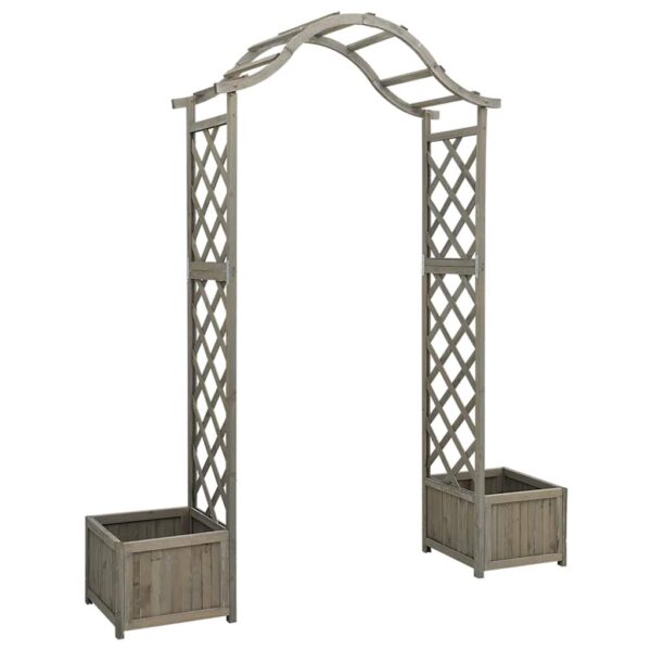 8720286380703_a_en_hd_1.jpg Garden Pergola with Planter Grey Solid Firwood