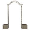 8720286380703_g_en_hd_2.jpg Garden Pergola with Planter Grey Solid Firwood