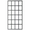 Sliding Door ESG Glass and Aluminium 102x205 cm Black
