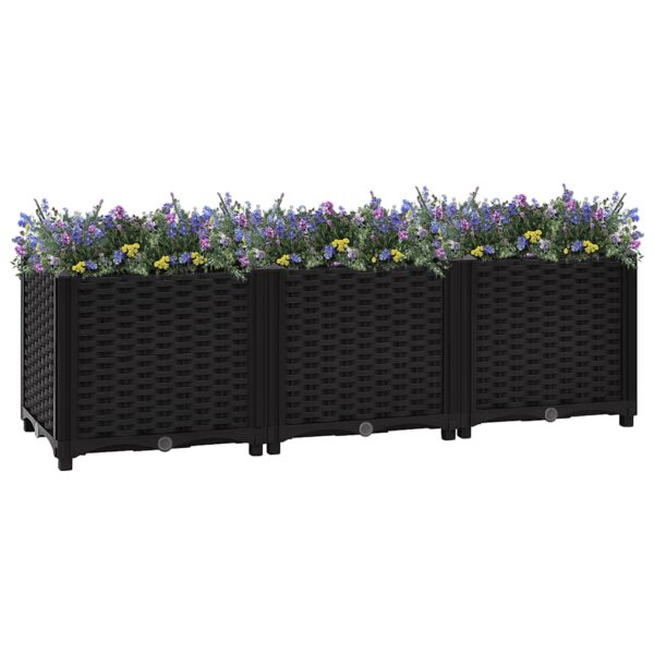 Raised Bed 120x40x38 cm Polypropylene