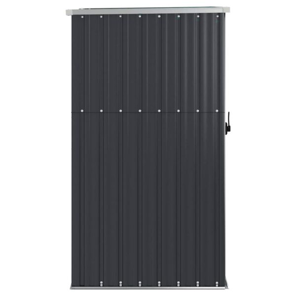 Garden Tool Shed Anthracite 88x89x161 cm Galvanised Steel