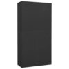 Office Cabinet Anthracite 90x40x180 cm Steel