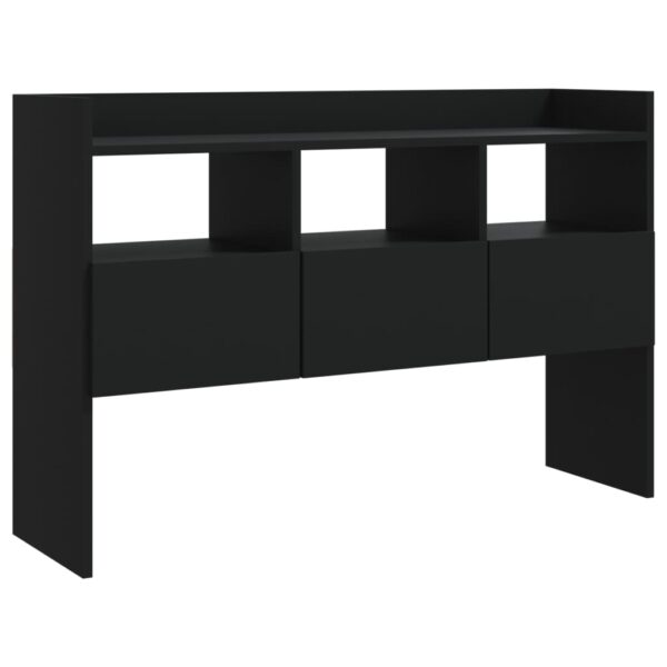 Sideboard Black 105x30x70 cm Engineered Wood