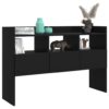 Sideboard Black 105x30x70 cm Engineered Wood