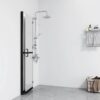 8720286640265_g_en_hd_1.jpg Foldable Walk-in Shower Wall Frosted ESG Glass 70x190 cm