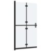 8720286640265_g_en_hd_2.jpg Foldable Walk-in Shower Wall Frosted ESG Glass 70x190 cm