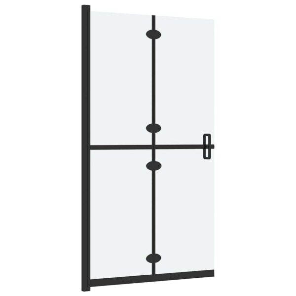 8720286640265_g_en_hd_2.jpg Foldable Walk-in Shower Wall Frosted ESG Glass 70x190 cm