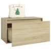 8720286642665_g_en_hd_2.jpg Hall Bench 80x40x45 cm Sonoma Oak Engineered Wood