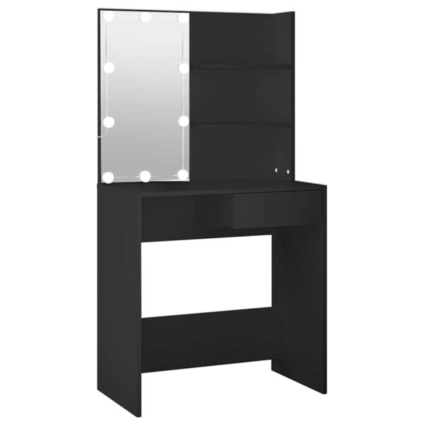 8720286643990_a_en_hd_1.jpg Dressing Table with LED Black 74.5x40x141 cm