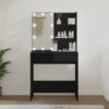 8720286643990_m_en_hd_1.jpg Dressing Table with LED Black 74.5x40x141 cm