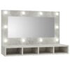8720286644928_a_en_hd_1.jpg Mirror Cabinet with LED Concrete Grey 90x31.5x62 cm