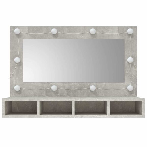 8720286644928_g_en_hd_3.jpg Mirror Cabinet with LED Concrete Grey 90x31.5x62 cm