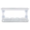 Window Bird Feeders 2 pcs Acrylic 30x12x15 cm