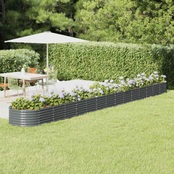 8720286856499_m_en_hd_1.jpg Garden Raised Bed Galvanised Steel 620x80x36 cm Anthracite