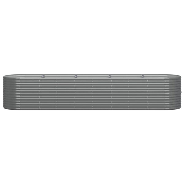 8720286856673_g_en_hd_1.jpg Garden Raised Bed Galvanised Steel 368x80x68 cm Grey