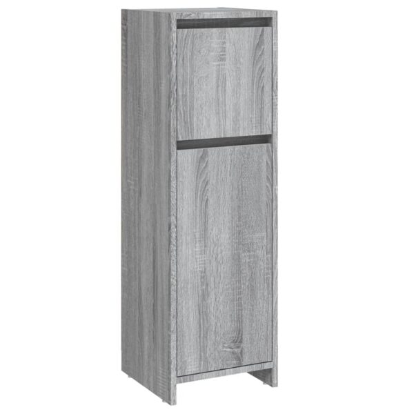 8720286954645_a_en_hd_1.jpg Bathroom Cabinet Grey Sonoma 30x30x95 cm Engineered Wood