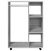 8720286956564_g_en_hd_1.jpg Wardrobe Grey Sonoma 80x40x110 cm Engineered Wood