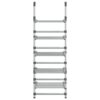 5-Tier Hanging Laundry Drying Rack Aluminium