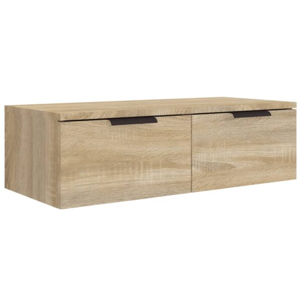 Wall Cabinet Sonoma Oak 68x30x20 cm Engineered Wood
