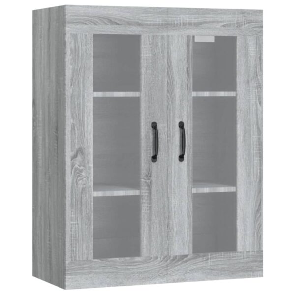 Hanging Wall Cabinet Grey Sonoma 69.5x34x90 cm