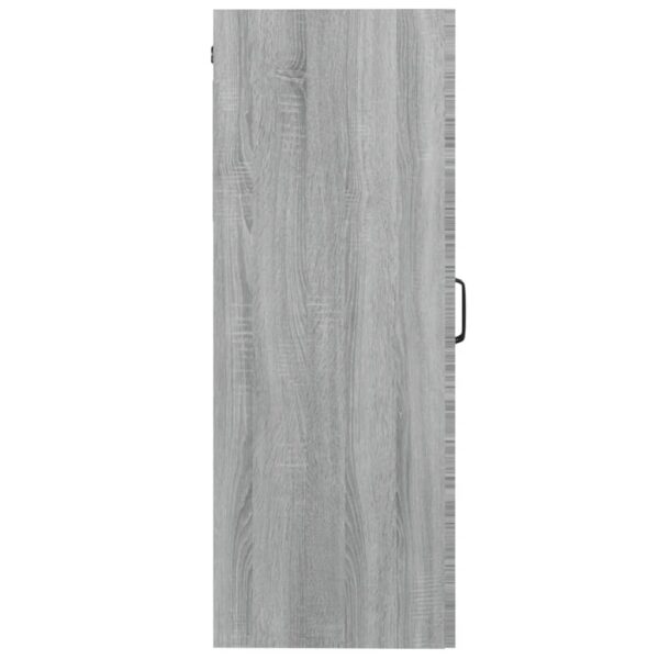 Hanging Wall Cabinet Grey Sonoma 69.5x34x90 cm