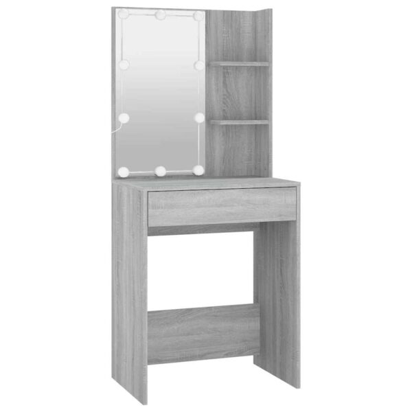 8720287087236_g_en_hd_1.jpg Dressing Table with LED Grey Sonoma 60x40x140 cm