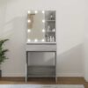 8720287087236_m_en_hd_1.jpg Dressing Table with LED Grey Sonoma 60x40x140 cm