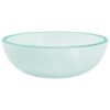 Basin Tempered Glass 35x12 cm Frosted