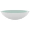 Basin Glass 50x37x14 cm White