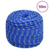 Boat Rope Blue 8 mm 50 m Polypropylene