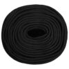 Boat Rope Full Black 8 mm 250 m Polypropylene