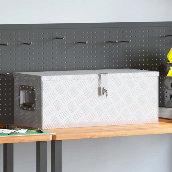 8720287132875_m_en_hd_1.jpg Storage Box Silver 70x31x27 cm Aluminium