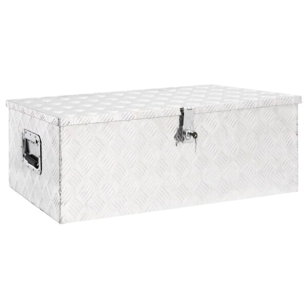 8720287132912_a_en_hd_1.jpg Storage Box Silver 90x47x33.5 cm Aluminium