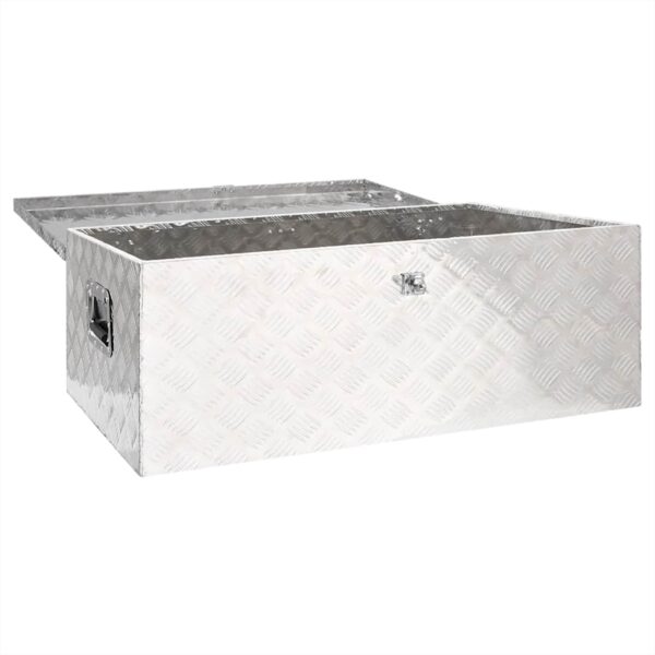 8720287132936_g_en_hd_1.jpg Storage Box Silver 100x55x37 cm Aluminium