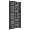 Garden Gate Anthracite 100x200 cm Steel Square Design