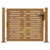 Garden Gate 100x100 cm Corten Steel Square Design