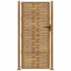 Garden Gate 100x175 cm Corten Steel Square Design