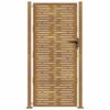 Garden Gate 100x200 cm Corten Steel Square Design
