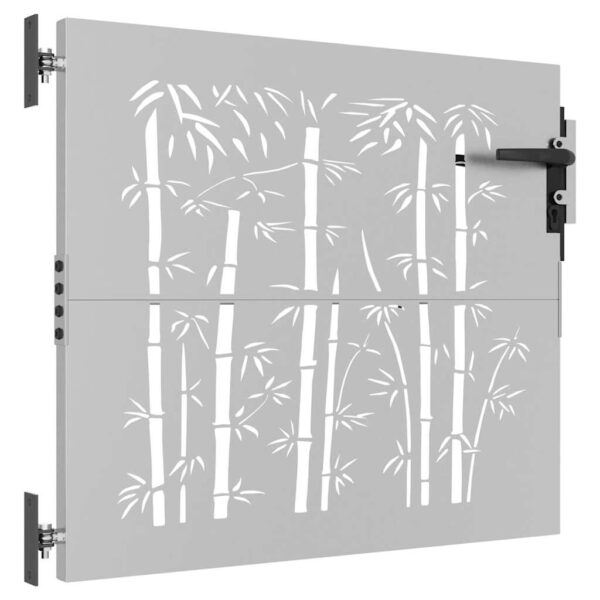 8720287217572_g_en_hd_1.jpg Garden Gate 85x75 cm Corten Steel Bamboo Design