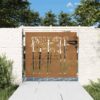 8720287217572_m_en_hd_1.jpg Garden Gate 85x75 cm Corten Steel Bamboo Design